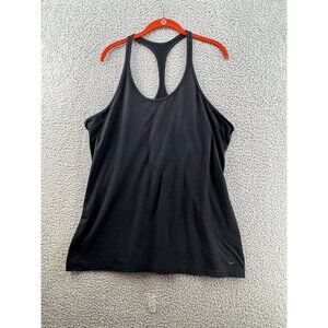 Nike Dri-Fit  Racerback Tank Top Black Size XL